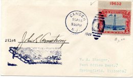 Frist Flight  Camden NJ1929 Air Mail Cover - 1c. 1918-1940 Brieven