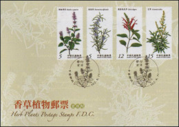 FDC(A) 2013 Herb Plants Stamps Plant Flower Flora Edible  Vegetable Medicine - Legumbres