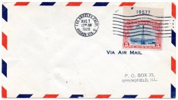 Los Angeles Cal 1929 Air Mail Cover - 1c. 1918-1940 Brieven