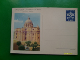 Cartolina Postale NUOVA L. 20  Chiesa  Edizione POLIGLOTTA VATICANA - Entiers Postaux