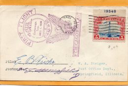 Frist Flight Chicago Atlanta 1928 Air Mail Cover - 1c. 1918-1940 Storia Postale