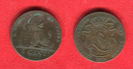 BELGIQUE - BELGIUM - LEOPOLD I -5 CENTIMES  1851 - 5 Centimes