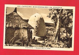 AFRIQUE - ETHIOPIE - Mosquée Dans Un Village - Les Capucins Missionnaires ... - Ethiopia