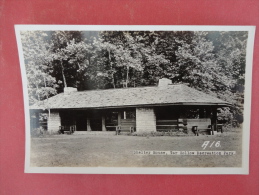 Rppc- Laurelville Ohio Shelter House Tar Hill Recreation Park  DOPS Box  Not Mailed - Ref  1001 - Andere & Zonder Classificatie