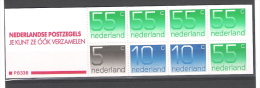 Nederland 1987 Crouwel Stamp Booklet MNH ** Different Text - Cuadernillos