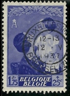Belgique - Année 1937 - Y & T  N° 453  Oblitéré - Usados