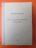 "Mitteilungen Der Deutschen Bodenkundlichen Gesellschaft" Band 1 (Schwere Böden) Von 1963, - Otros & Sin Clasificación