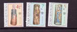 TCHEQUIE 1999 ARTS POPULAIRES  YVERT N°221/23  NEUF MNH** - Unused Stamps