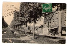 Cp , 94 , THIAIS , Avenue De VERSAILLES , Voyagée - Thiais