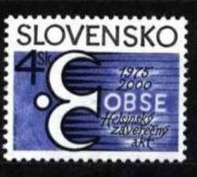 Slovakia 2000 Mi 374 ** Helsinki Congress - Neufs