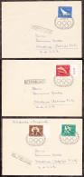 Germany DDR 1960 Sport Olympic Games Rom Olympische Spiele 7.75 - Covers & Documents