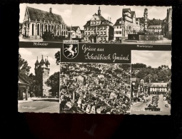 SCHWÄBISCH GMÜND : Münster Rathaus Marktplatz Fünfkopfturm Luftbild - Schwaebisch Gmünd