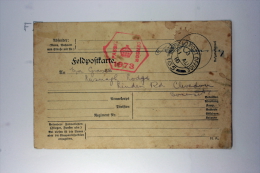 UK, Rare: German Fieldpostcard Found By English Soldier In German Dugout  Send To UK By Fieldpost  1916, Censored - Lettres & Documents