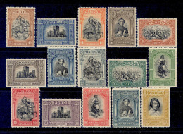 ! ! Portugal - 1927 2nd Independence (Complete Set) - Af. 420 To 434 - MLH - Unused Stamps