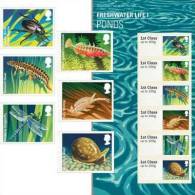 GB 2013 - Post & Go Freshwater Life 1: Ponds Stamp Set - Ongebruikt