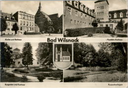 AK Bad Wilsnack, Kirche, Rathaus, Puschkin-Kurhaus, Gel, 1959 - Bad Wilsnack