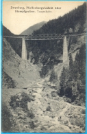 Austria. Tauerbahn. Zweberg. Pfaffenbergviadukt. - Structures