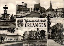 AK Erlangen, Siemens-Schuckert-Verwaltung,Chirurgische Klinik, Pauli-Brunnen,ung - Erlangen