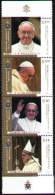 ARGENTINA 2013 - POPE FRANCIS: JOINT ISSUE With VATICAN And ITALY (strip Of Four) - Ongebruikt