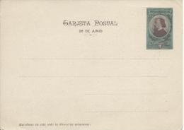 Early Post Card Mint Unused Shows Date 26 De Junio Reverse Has Picture Estatua Del General San Martin - Interi Postali