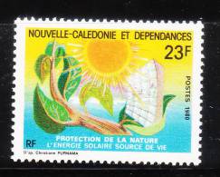 New Caledonia 1980 Solar Energy Sun MNH - Neufs