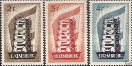 1956 - Lussemburgo 514/16 Europa ---- - Nuovi