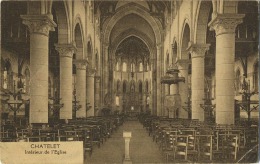 Chatelet : Intérieur De L'église   ( Ecrit ) - Chatelet