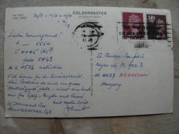 Chess Correspondance - John H. Chess Master   Auchterarder  UK  - Hand Written Postcard -   105525 - Schaken
