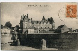 CPA 49 DURTAL LE CHÂTEAU - Durtal