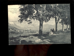 MONTMELIAN Savoie : Arbin Et La Vallée De L'Isère Vue Prise De La Place Pilet Will   Arclusaz Et Mont Blanc - Montmelian