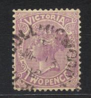 SS1523 - VICTORIA  2 Pence Con Filigrana Capovolta. - Used Stamps