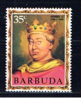 Barbuda+ 1970 Mi 46 Mnh Heinrich II. - Barbuda (...-1981)