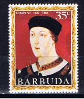 Barbuda+ 1970 Mi 63 Mnh Heinrich VI. - Barbuda (...-1981)