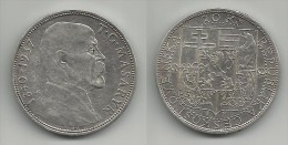 TCHECOSLOVAQUIE . THOMAS MASARYK .  20 KORUN . 1937 . - Tchécoslovaquie