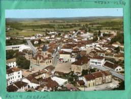 VILLARS LES DOMBES CENTRE VILLE VUE AERIENNE - Villars-les-Dombes