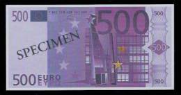 Test Note "MAGNER"  500 EURO, Testnote, Beids. Druck, RRR, UNC - Other & Unclassified