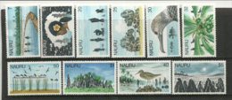 ILE NAURU. La Vie A L'Ile Nauru (Pêche Dans Le Lagon,jeune Fille Nauruane,Frégate,etc) 10 T-p Neufs. Cote 25,00 € - Nauru