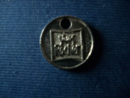 Jetonde CADDIE - YVES ROCHER (Métal) - Trolley Token/Shopping Trolley Chip