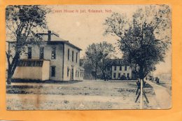 Tekamah NE Court House & Jail 1905 Postcard - Andere & Zonder Classificatie