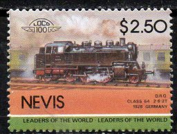 NEVIS 1985 Leaders Of The World. Railway Locomotives - 5c Snowdon Ranger MNH - St.Kitts En Nevis ( 1983-...)