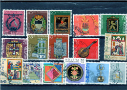 Svizzera - Pro Patria - N. 49 Francobolli Usati Differenti - Collections