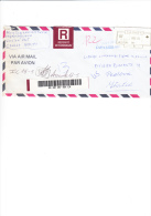 CANADA  1993 - Raccomandata Per L´Italia Tassata All´arrivo - Registration & Officially Sealed