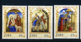 Irlande** N° 1622 à 1624 - Noël - Unused Stamps