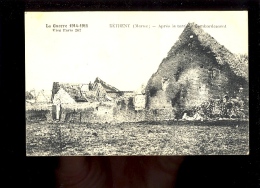 BETHENY Marne 51 : Maisons Détruites Après Le Bombardement Guerre 1914 - Bétheny
