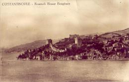 Turquie     Constantinople     Roumeli Hissar Bosphore - Turchia