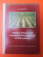 Dr. Werner Bergmann "Auftreten, Erkennen Und Verhüten Von Nährstoffmangel Bei Kulturpflanzen" Signiert Und Widmung - Livres Dédicacés