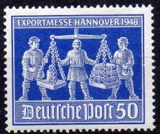 GERMANY 1948 Hanover Trade Fair.- 50pf Weighing Goods MNH - Nuovi