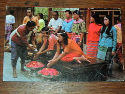 Carte Postale Ancienne : Thaïlande : Typical Thaï Ceremony - Thaïlande