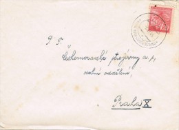 3615. Carta KUTNA HORA (Checoslovaquia) 1945 A Praha - Brieven En Documenten