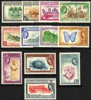 HONDURAS BRITANIQUE Papillons, Fleur,faune, Armoirie. Yvert N°147/58 ** Neuf Sans Charniere. MNH - Britisch-Honduras (...-1970)